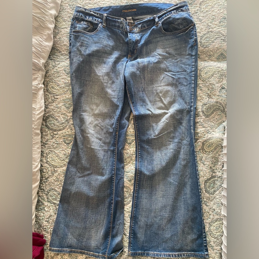 Maurice’s tall plus size bootcut jeans